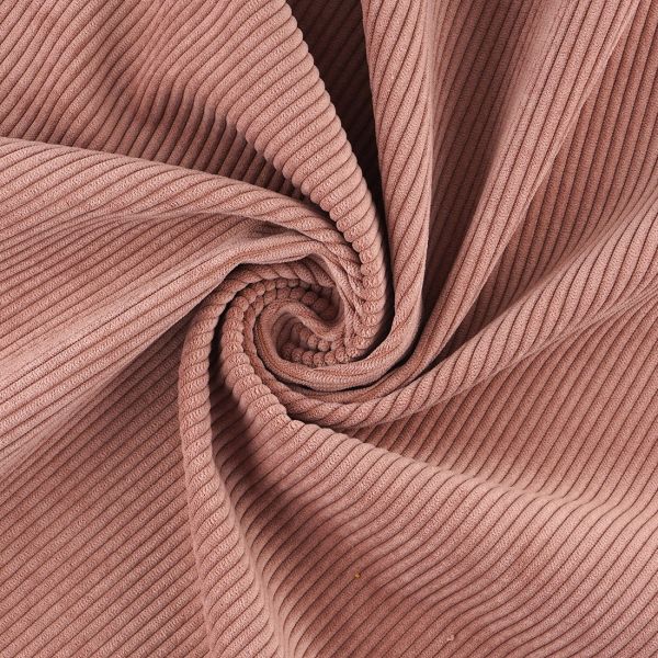 La mini pochette velours vieux rose