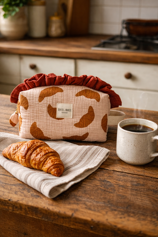 La trousse coquette croissant