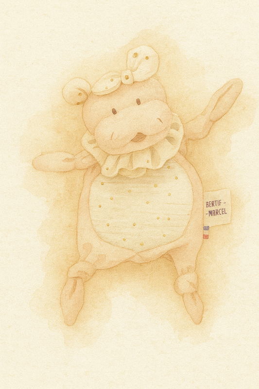 L'hippopotame à collerette