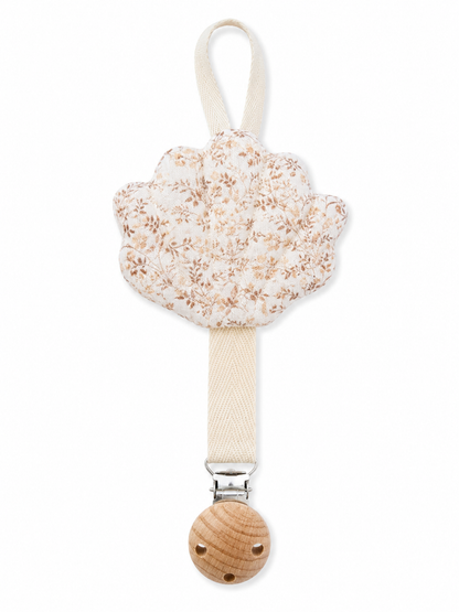 Attache tétine coquillage Dune