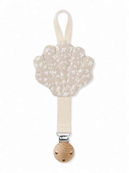 Attache tétine coquillage Jeanne