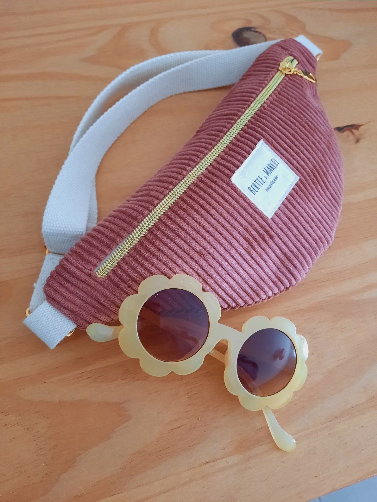 Sac Bambino velours côtelé