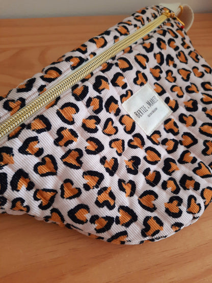 Sac banane léopard