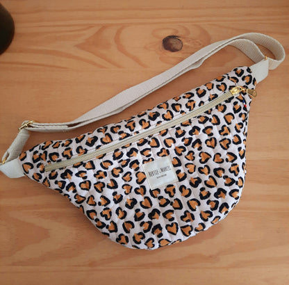 Sac banane léopard