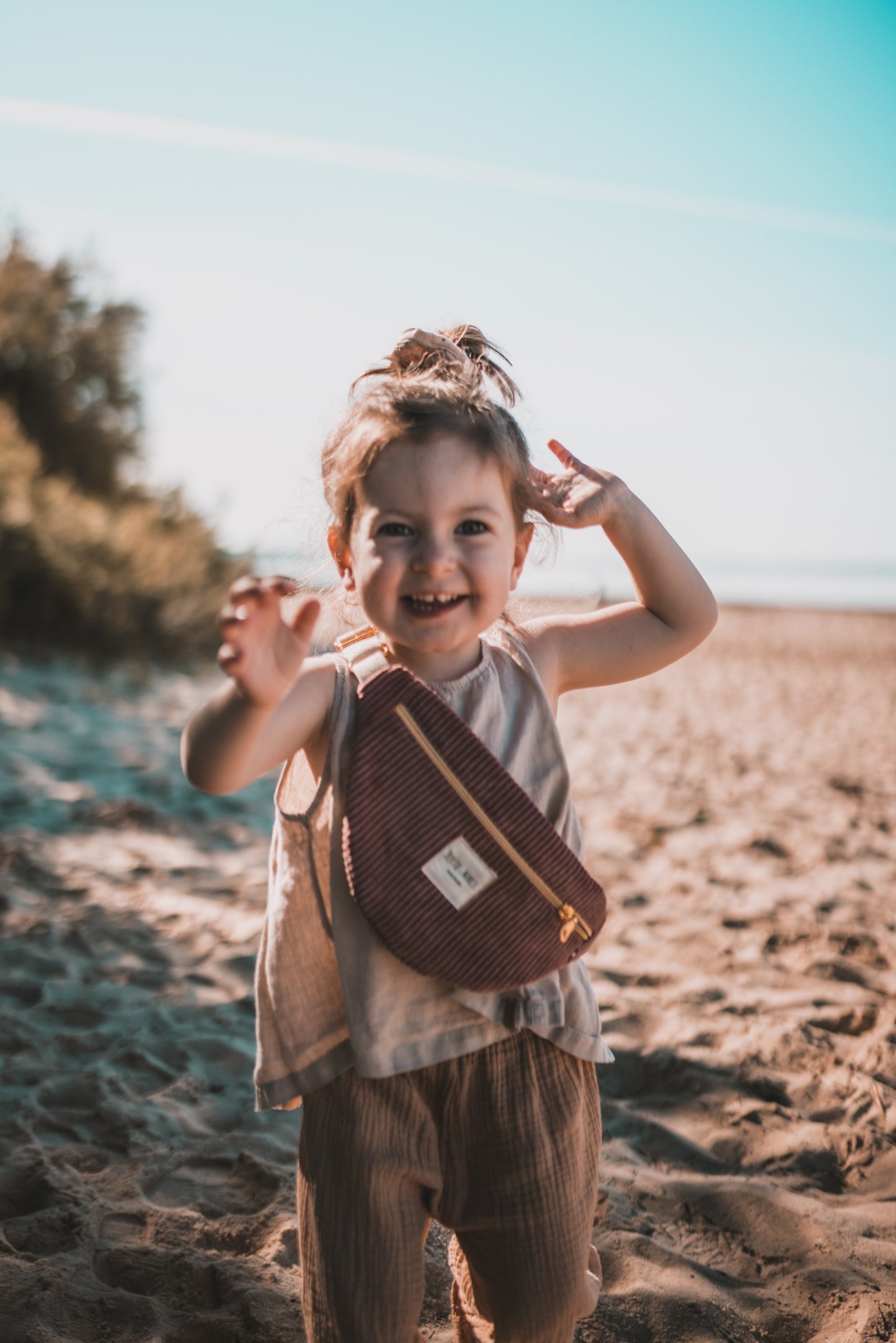 Sac Bambino velours côtelé