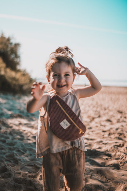 Sac Bambino velours côtelé