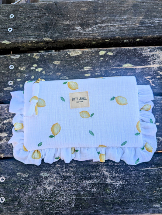 La pochette à volant Citron