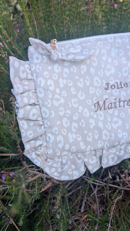 Pochette à volants "Jolie Maitresse"