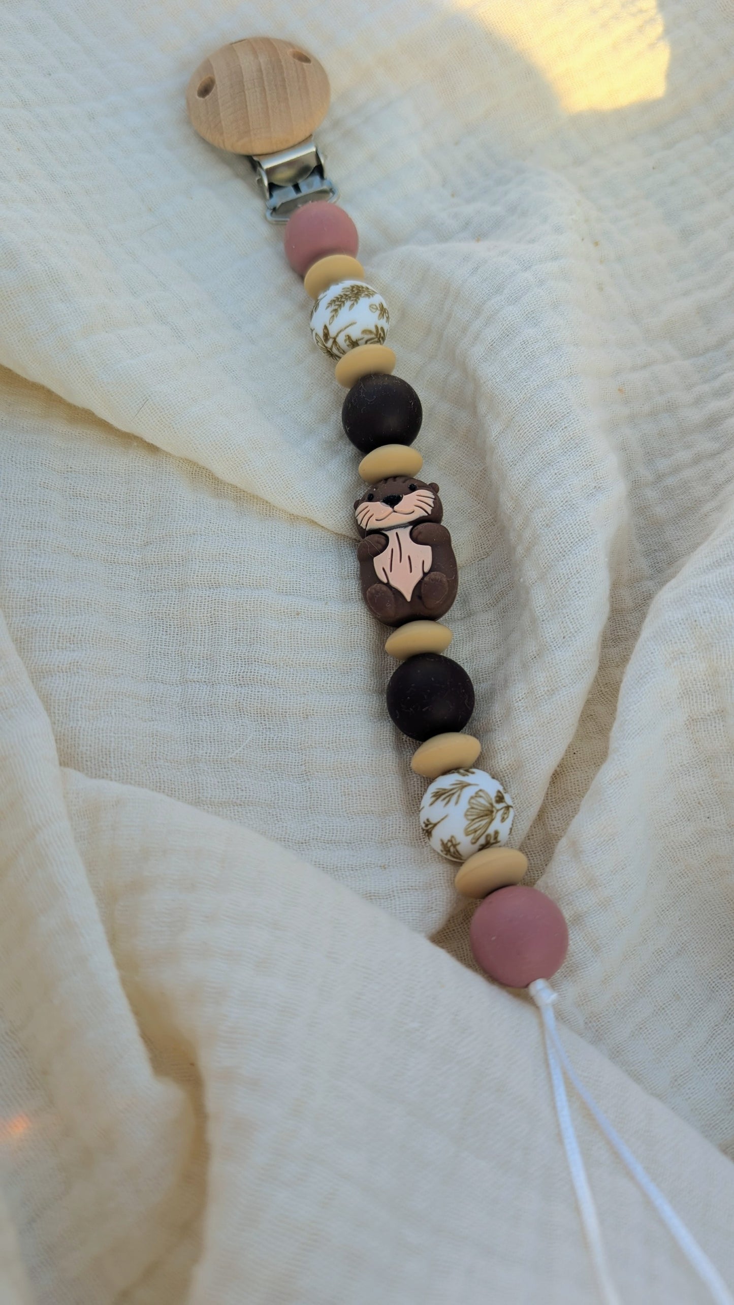 Attache tétine Loutre