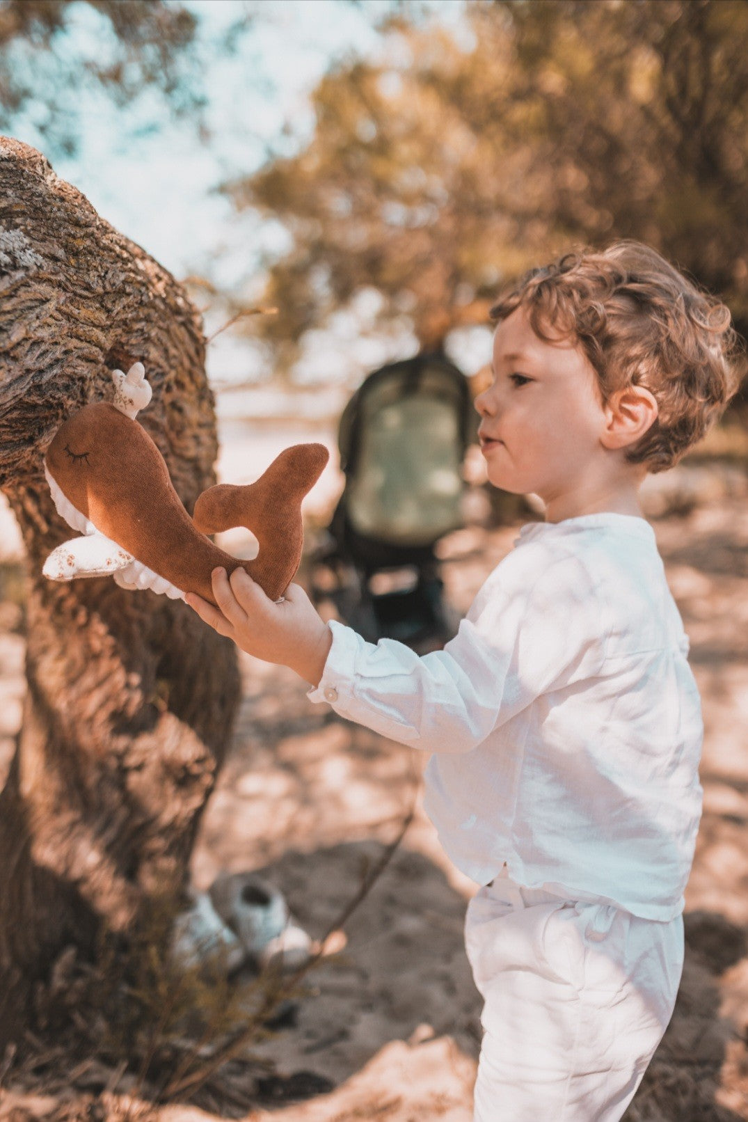 Baleine caramel et Bertille