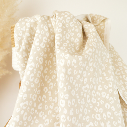 La trousse de toilette léopard beige